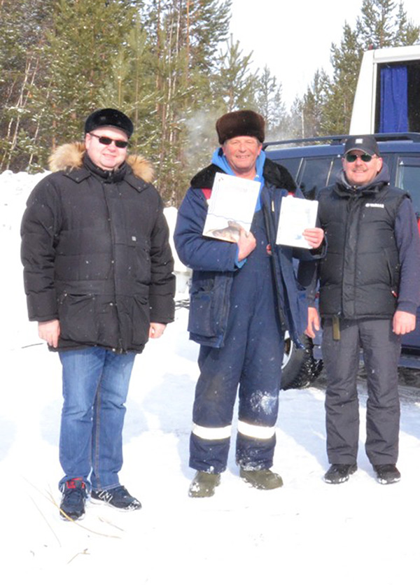 Соревнования по подледной рыбалке в Когалыме 24 марта 2018 г.